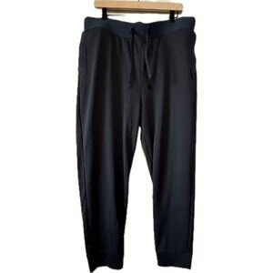 Rapha Cycling Mens Joggers Dark‎ Navy Blue Drawstring Sweatpants Size XXL